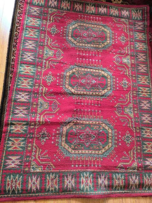 Шерстяной ковер б/у