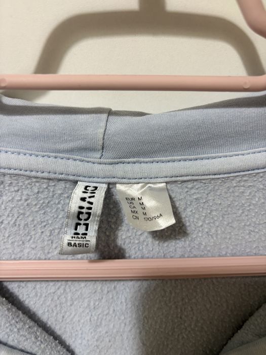 Голубая худи hm M