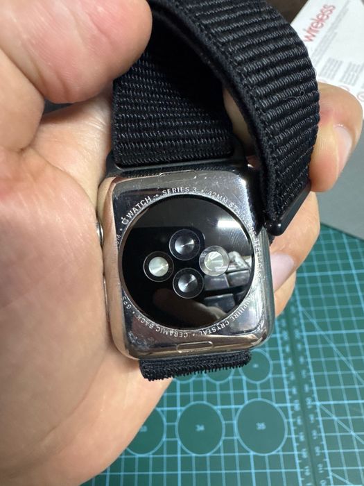 Apple watch 3 stainless steel + cellular