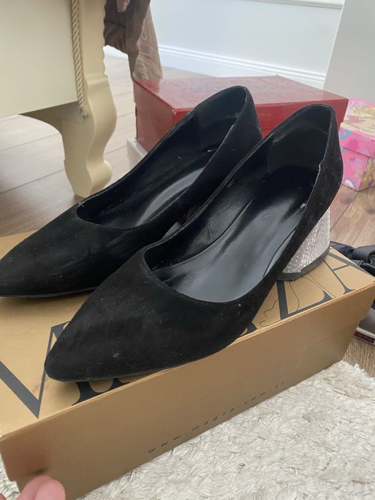 Туфли замшевые 37 размер