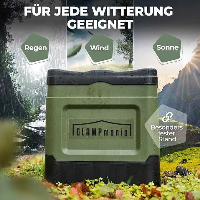 GLAMPmania Къмпинг тоалетна без химикали