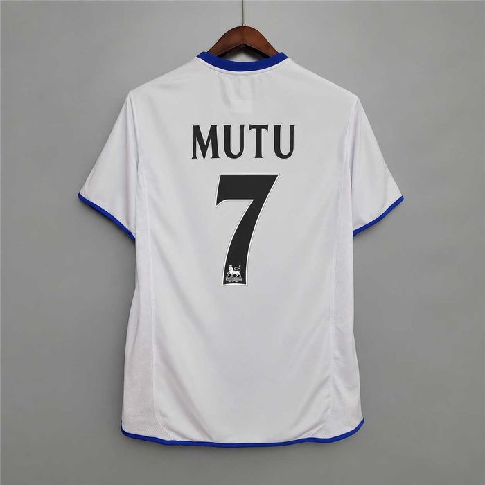 Tricou Chelsea 03/05 Away Kit Retro - Mutu 7 Fan Version
