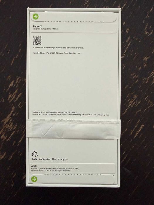 Apple Iphone 17 256 GB