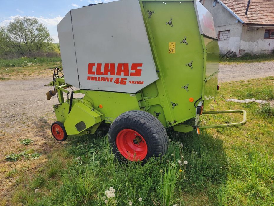 Balotiera/presa baloti cilindrici Claas Rollant 46 silage