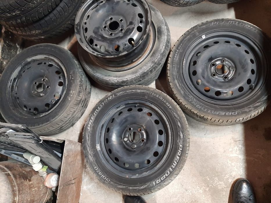 Диски,ризина, колпаки,в комплекте