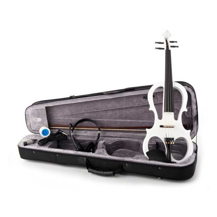 ULTIMA BUCATA,vioara electrica 4/4 kit complet cu valiza inclusa,noua!