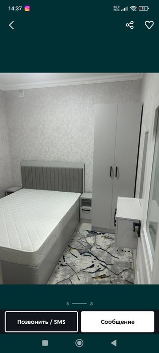 Юнусабад-19, 2-комн., метро Туркистон, без маклера, от хозяина