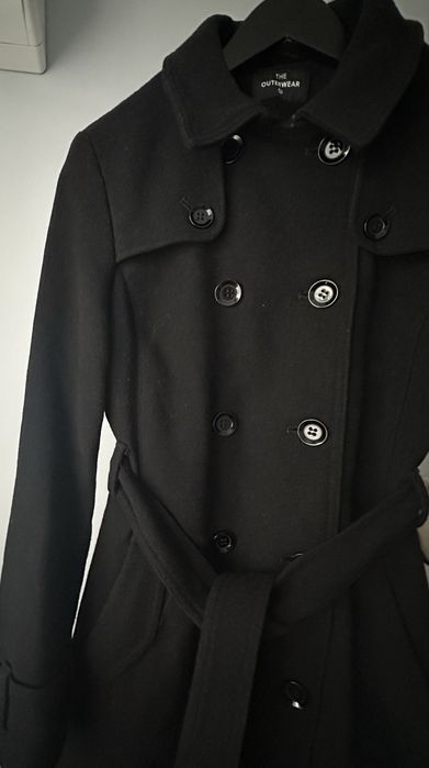 Палто черно без забележки