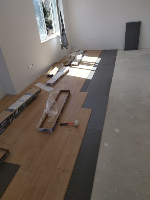 Поставяне на ламинат