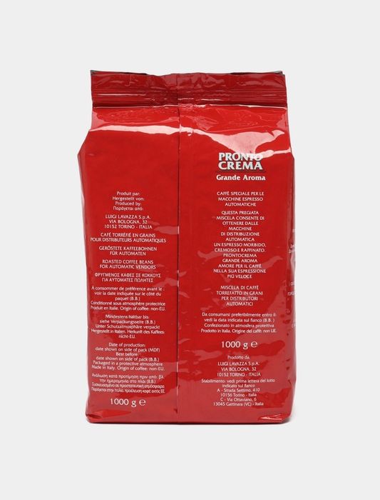 Кофе в зёрнах Lavazza Pronto Crema Grande Aroma 1 kg