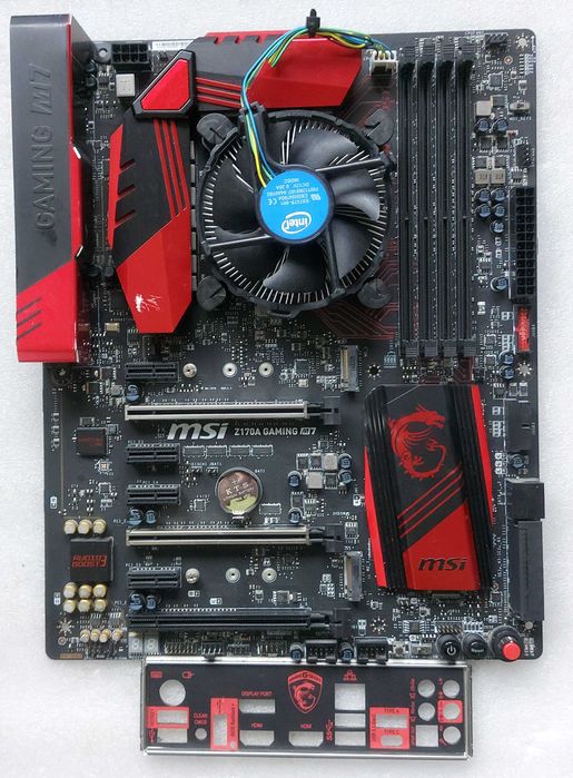 KIT  i7 7700K 4.2GHz + MSI Z170A Gaming M7 + Cooler Intel