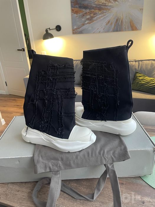 Rick owens Slashed Fogachine