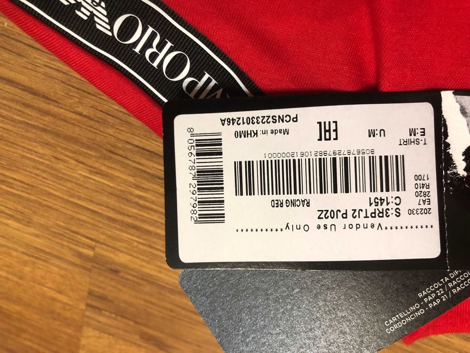 EA7 Emporio Armani тениска М