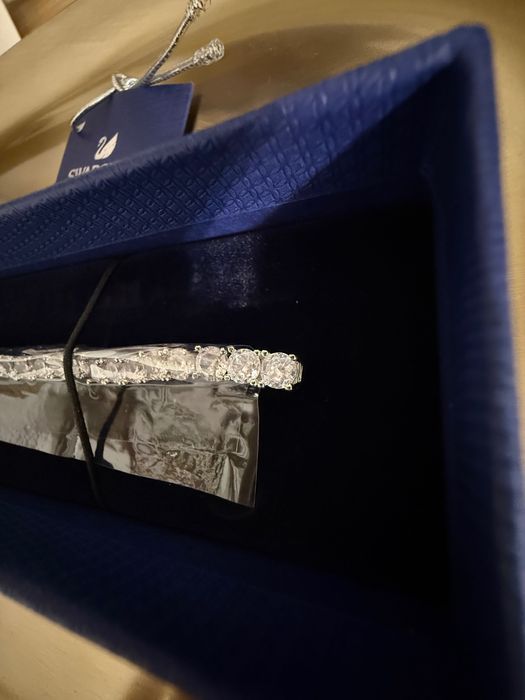 Bratara Swarovski tennis matrix 17.5 cm model 2024