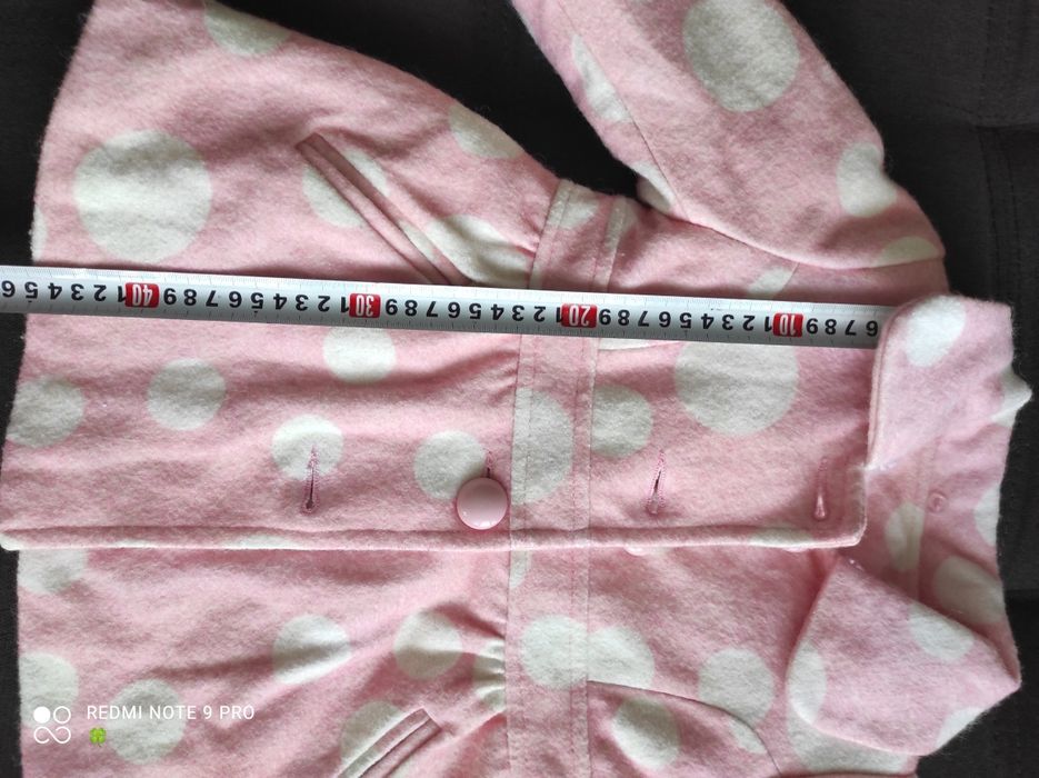 Детско розово палто за Момиче 92 см - 14 лв.