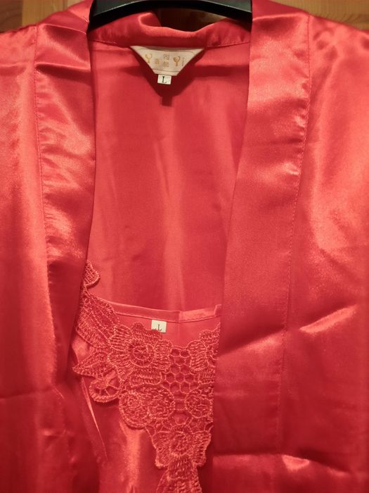 Set nou de dama cămașă și halat mărimea L