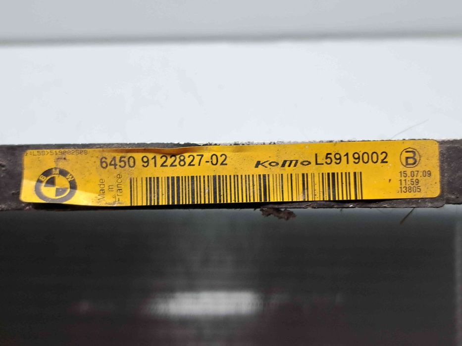 Radiator clima / AC Bmw 5 (E60) [Fabr 2004-2010] 9122827-02 2.0 N47D 1