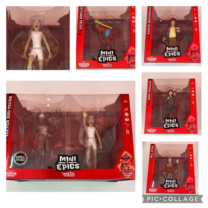 5 лв/ брой Stranger things Weta, Minix, Mcfarlane