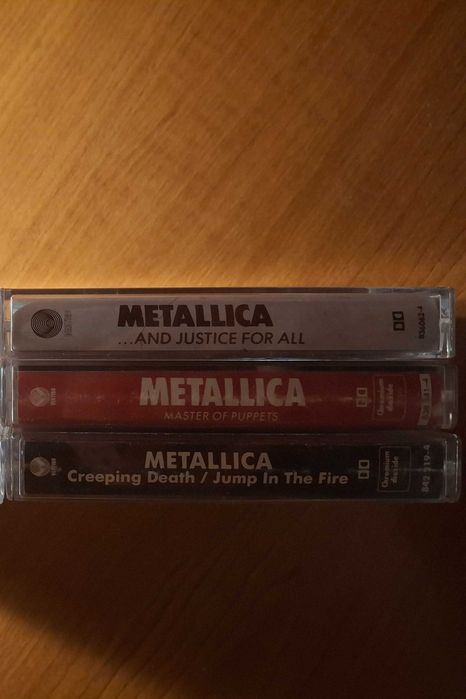 Lot casete originale Metallica 3