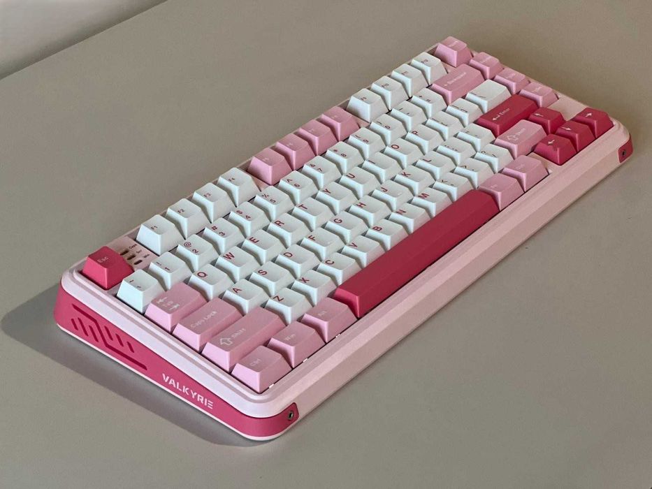 Tastatura Valkyrie VK MAG 75 Gaming Competition Pink Powder
