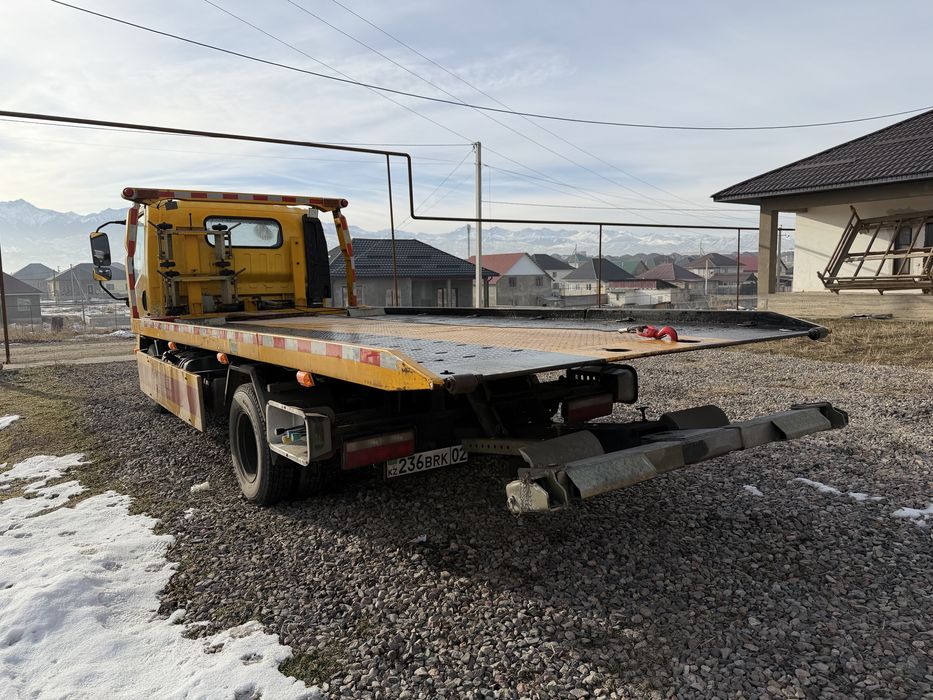 Эвакуатор FAW выдвижной платформа