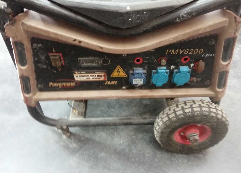 Генератор монофазен 6.0 kW Powermate PMV6200 2012