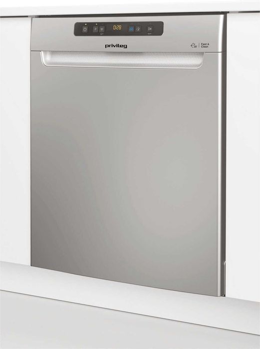 Съдомиялна за частично вграждане PRIVILEG P0U ECO D541 S, 60см