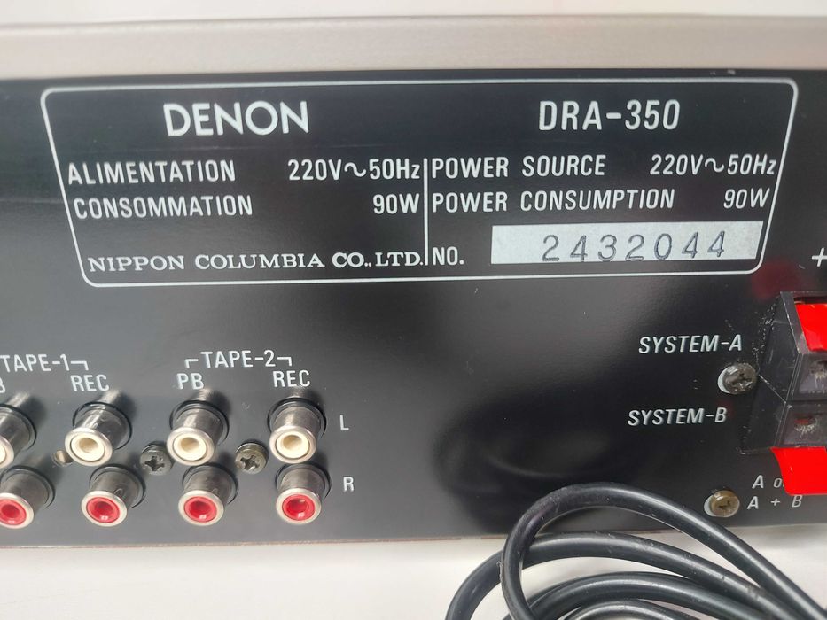Amplificator Denon DRA-350 Vintage