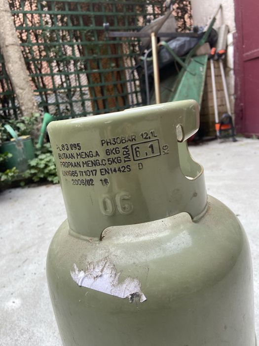 Газова бутилка за каравана и кемпер