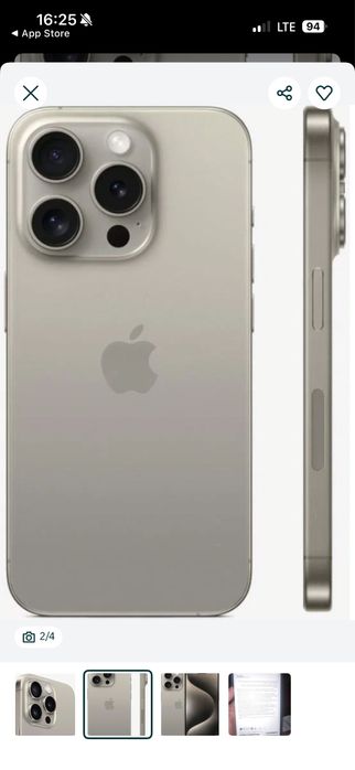 Iphon 15 pro 128 talik