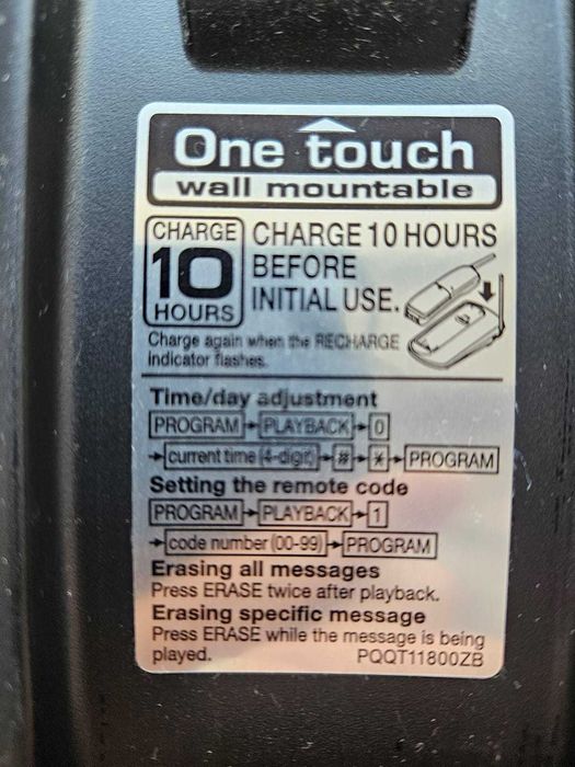 Радиотелефон Panasonic с автоответчиком в отличном состоянии