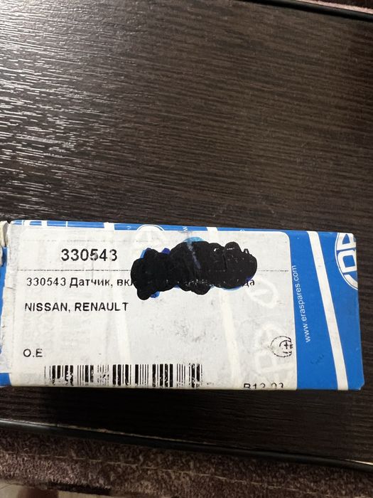 Датчик на Рено и Ниссан
