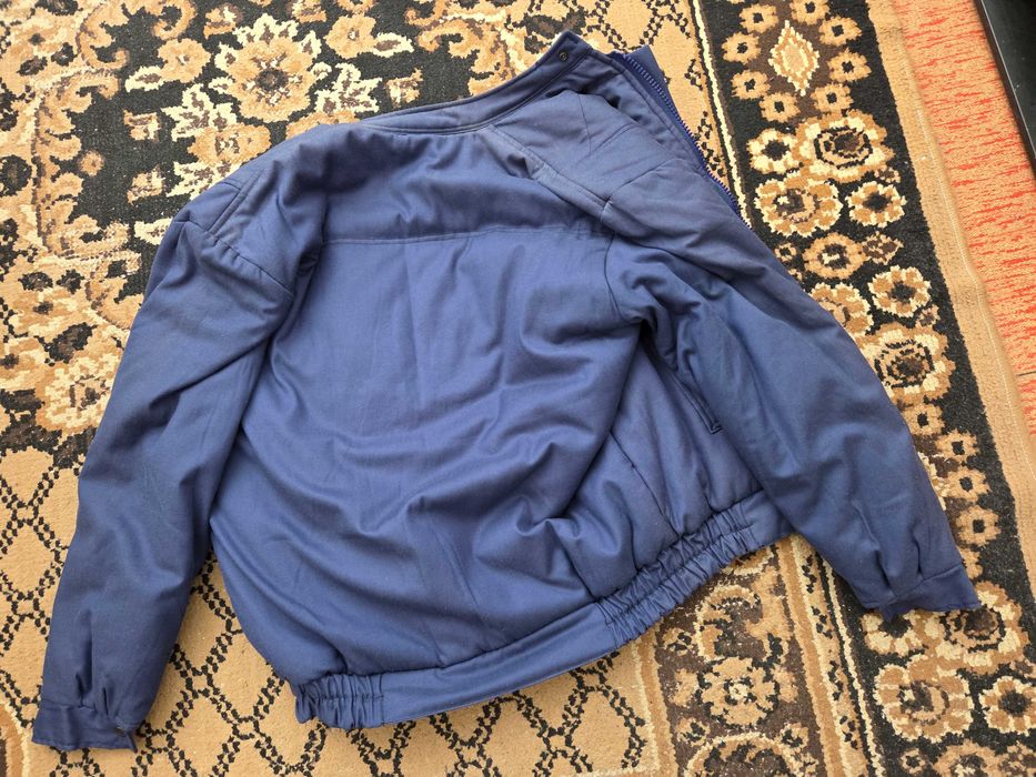 Ватирано зимно/работно яке тип bomber от времето на соца