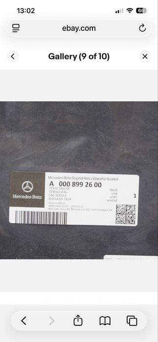 Husa Cablu Incarcare Mercede-Benz