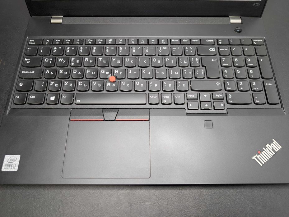 Лаптоп 15" Lenovo ThinkPad P15v G1 Intel Core i7 с 512GB SSD и 32GB RAM