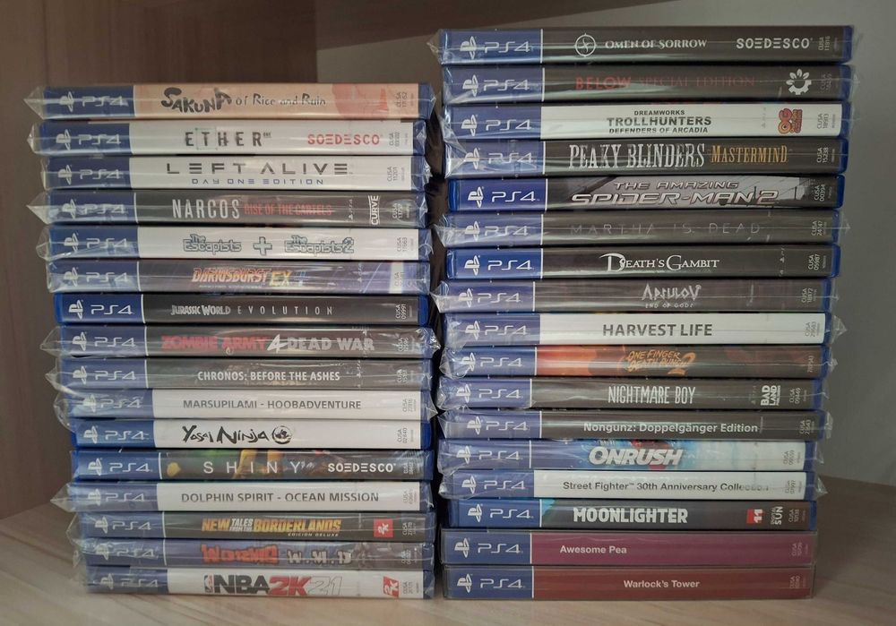 Игры на дисках для приставки Playstation 4 PS4 PS5