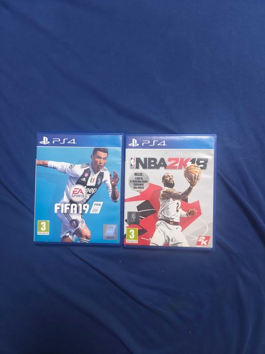 Jocuri PS3& PS4 GTA 5 (V) PS3 - Doar discul + FIFA 19 NBA 2k18 PS4