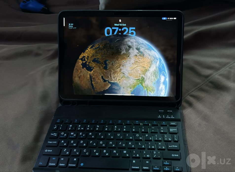 iPad Air 11” [M2] 128gb WiFi + клавиатура, чехол и защитное стекло