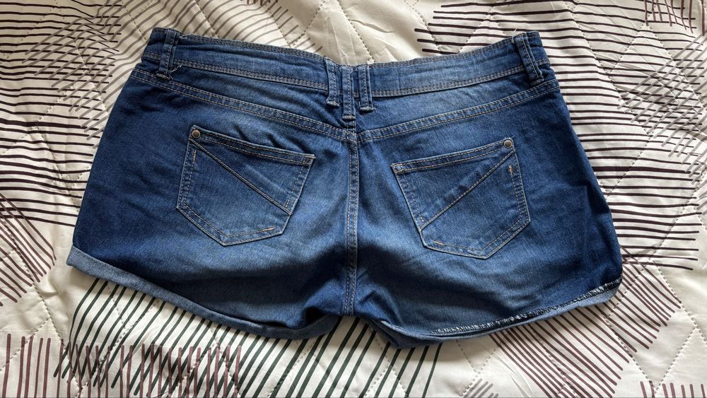 Дънкови къси панталонки