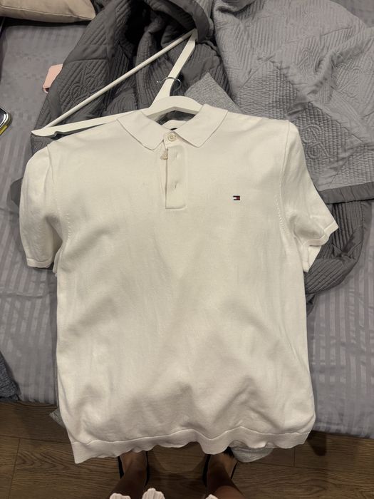Tommy Hilfiger Polo белое, размер M