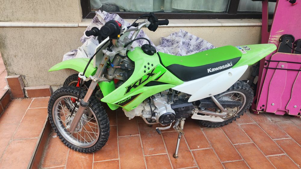 Motocicleta copii kawasaki cross copii