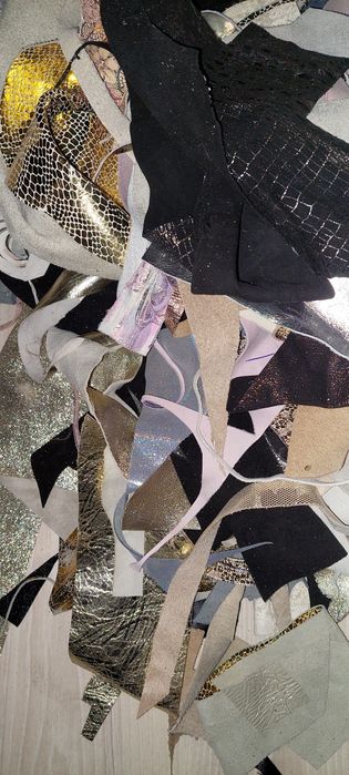 Парчета - естествена кожа