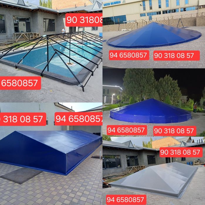 Бассен банер баннер тент bassen baner banner tent установка киламиз