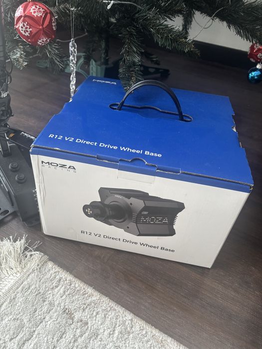 Moza r12 v2 + SGP shifter