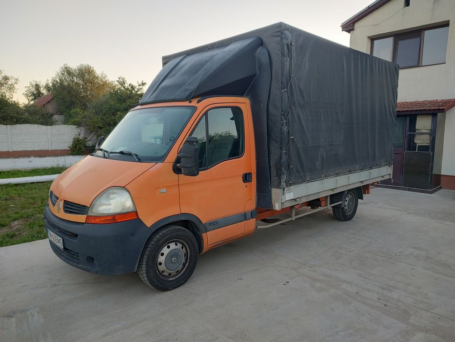 Vand sau schimb camioneta cu prelata Renault Master 150 cp, 9 paleti