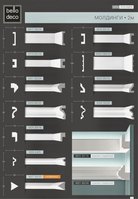 Молдинг Декоративные Вставки Рамки