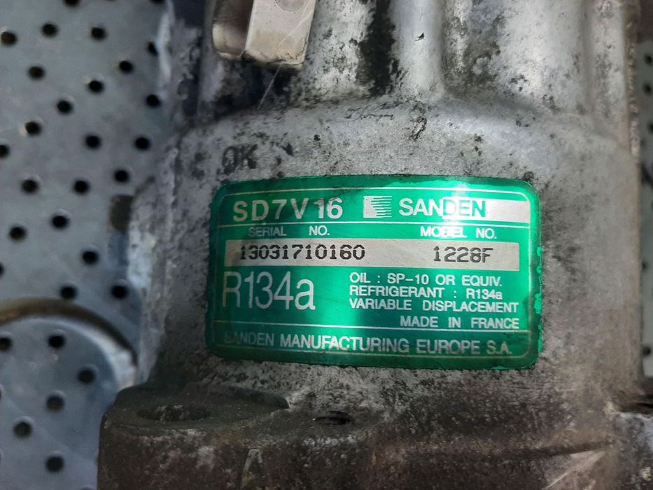 Compresor clima ac 2.0 hdi rhw fiat ulysse peugeot expert 806 807 citroen jumpy c8 sd7v16
