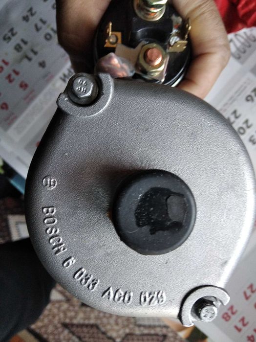 Стартер Бош Фиат Дукто