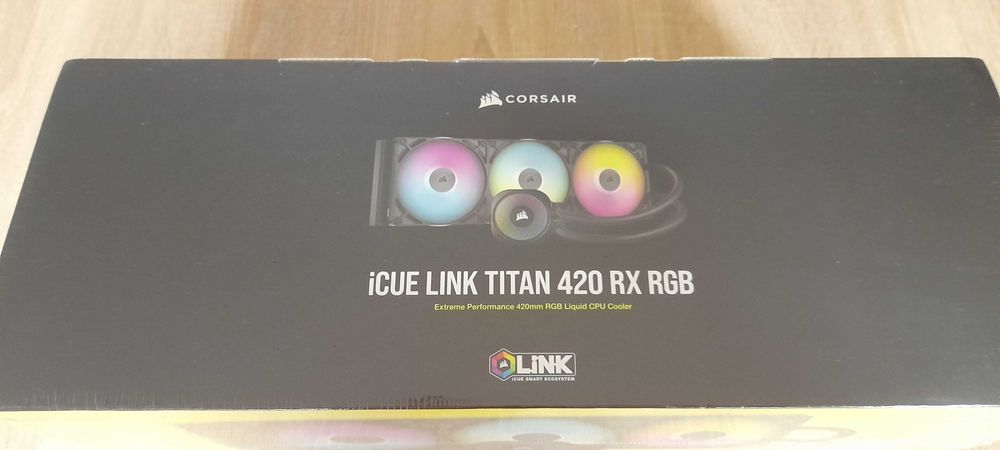 Cooler Procesor Corsair iCUE LINK TITAN 420 RX RGB, nou, sigilat