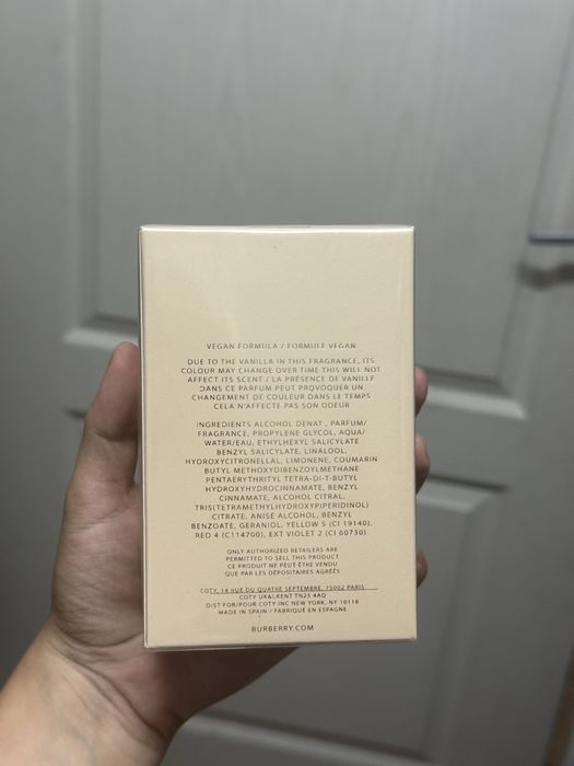 Burberry goddess edp